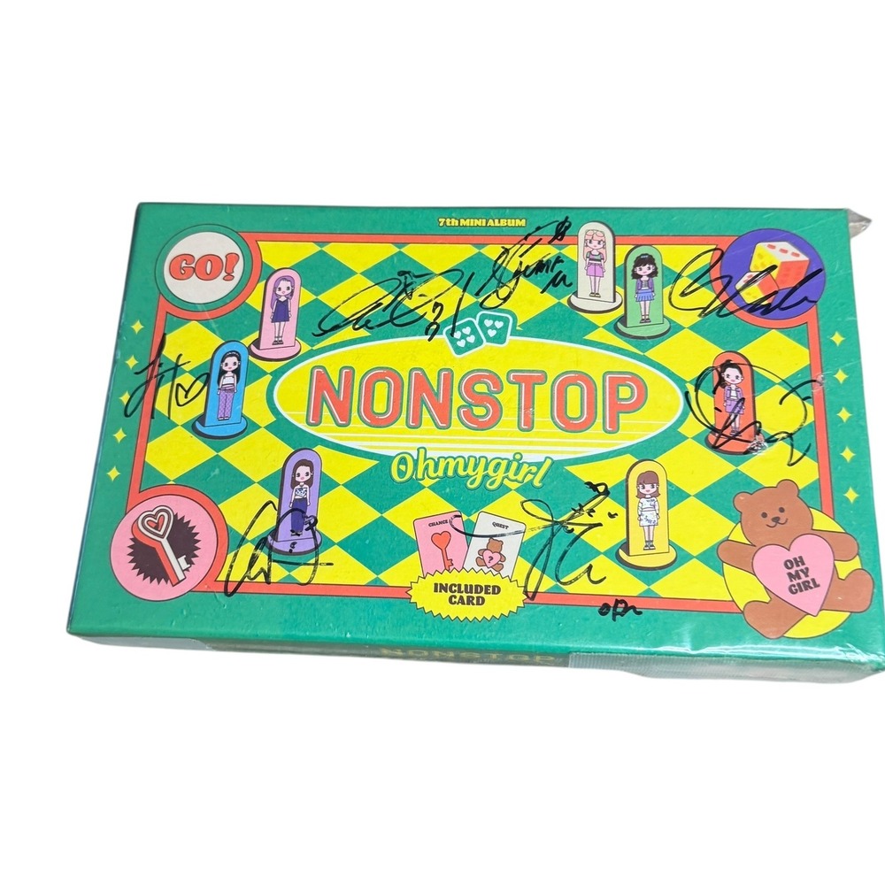 Oh My Girl Signed Nonstop 7th Mini Album Quest Version Autographed K-Pop Rare